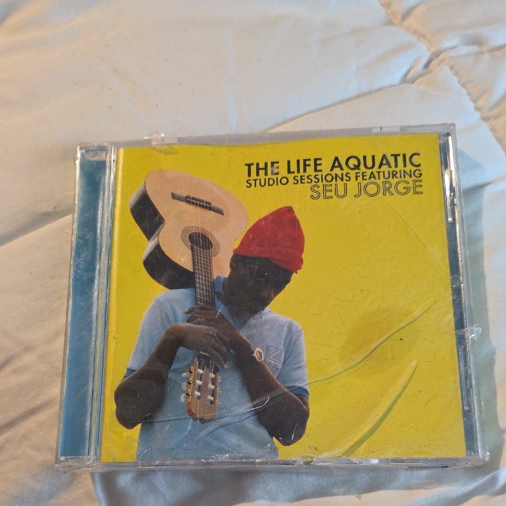 The Life Aquatic Studio Sessions CD - Yellow Cover Some Damage To A Side